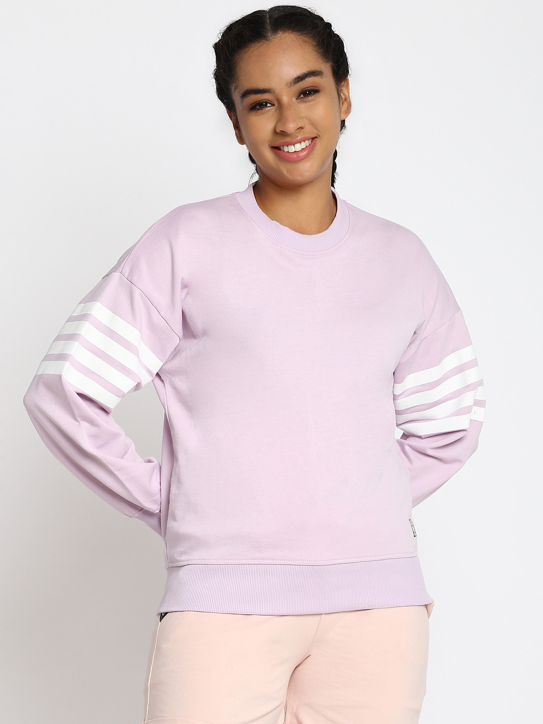 

abof Women Purple Sweatshirt