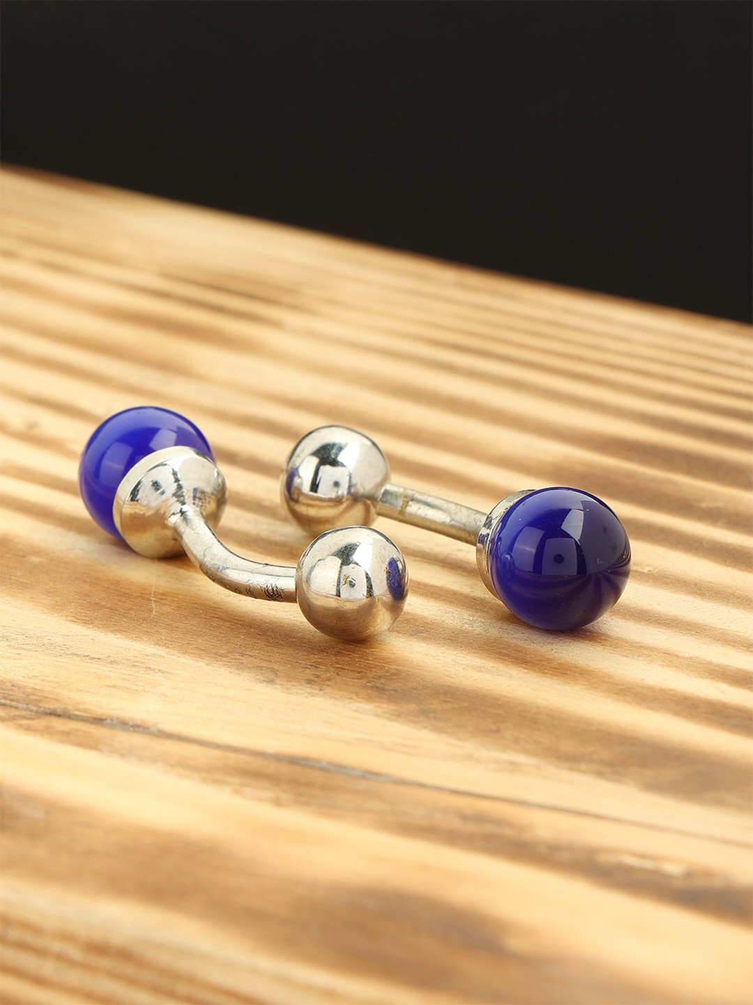 

Alvaro Castagnino Blue Cufflink