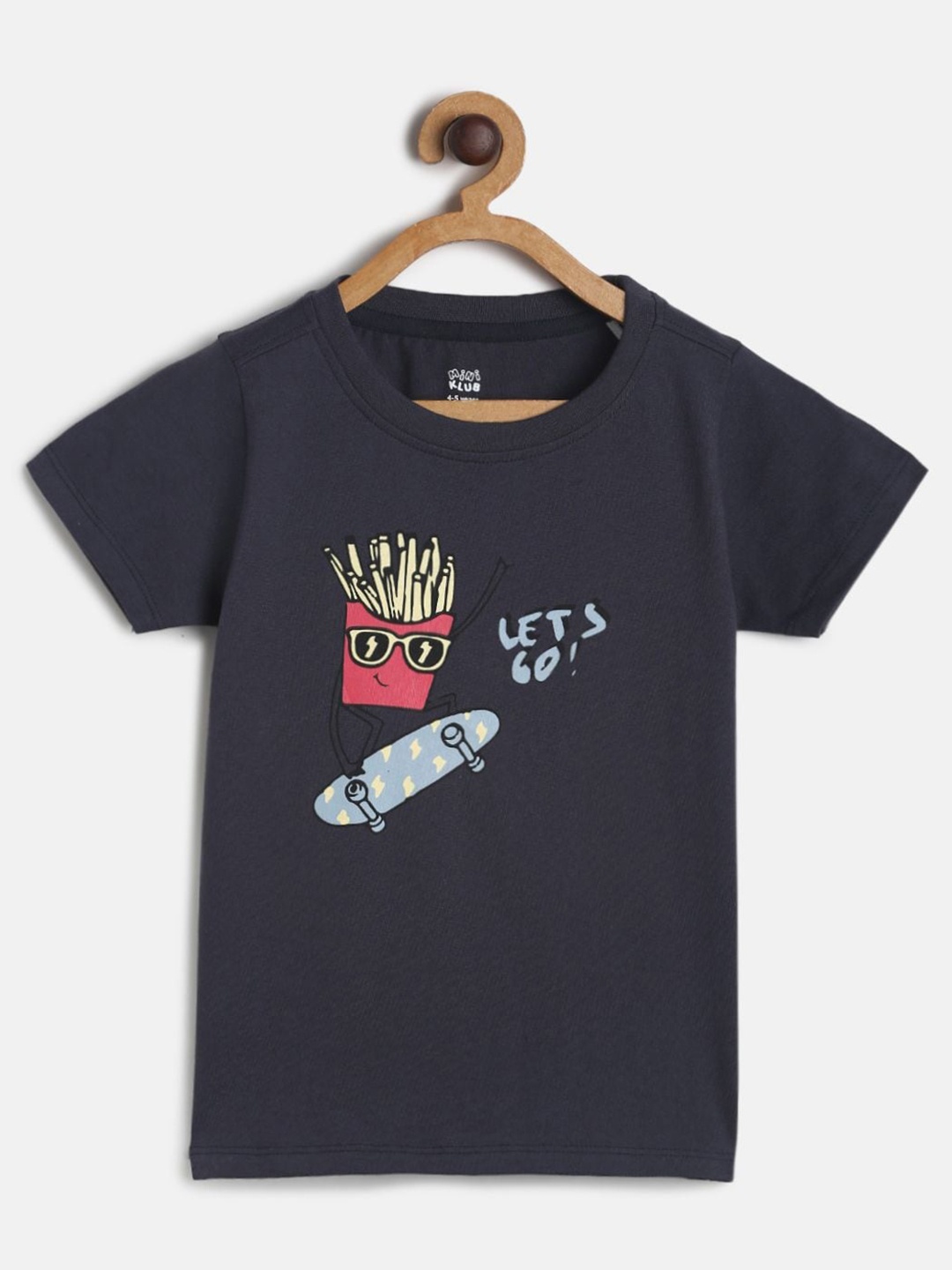 

MINI KLUB Boys Blue Printed T-shirt