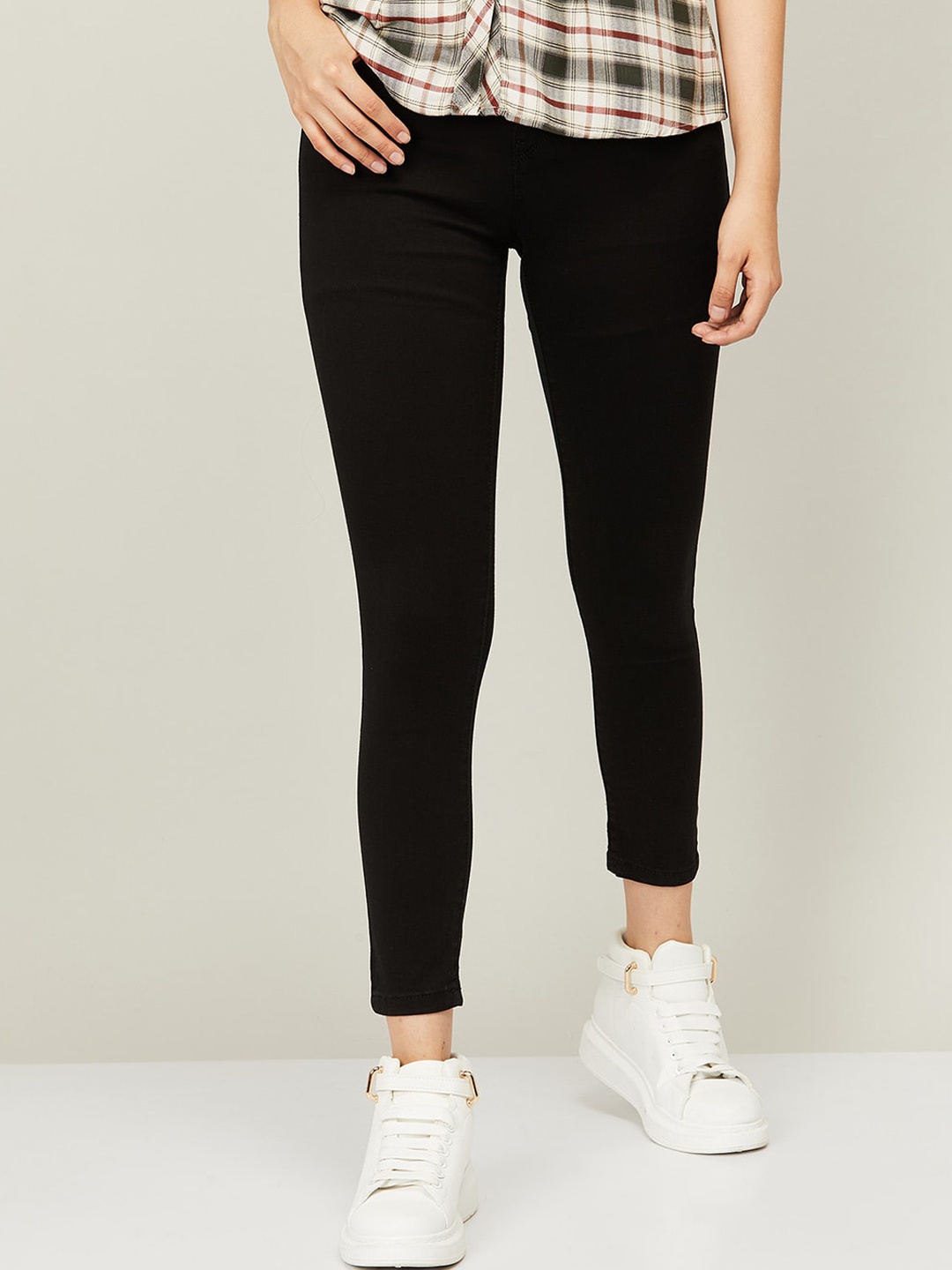

Fame Forever by Lifestyle Women Black Skinny Fit Jeans