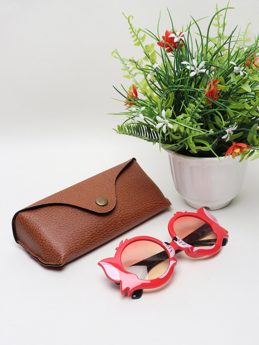 

FROGGY Kids Orange Lens & Red Other Sunglasses with UV Protected Lens