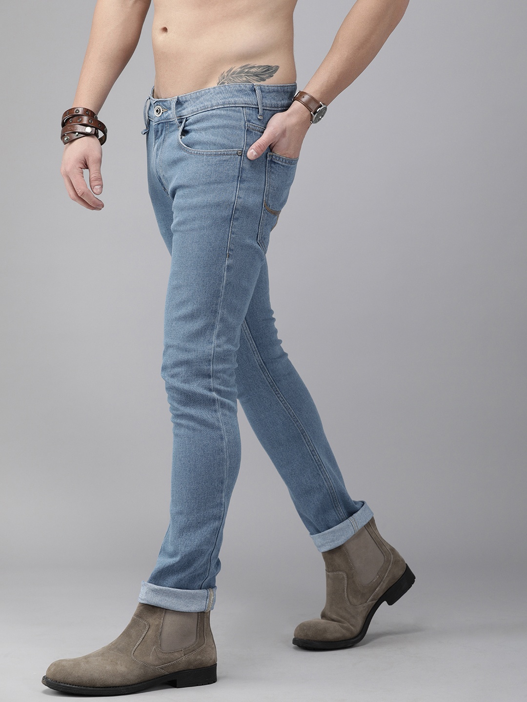 

Roadster Men Blue Jean Skinny Fit Jeans