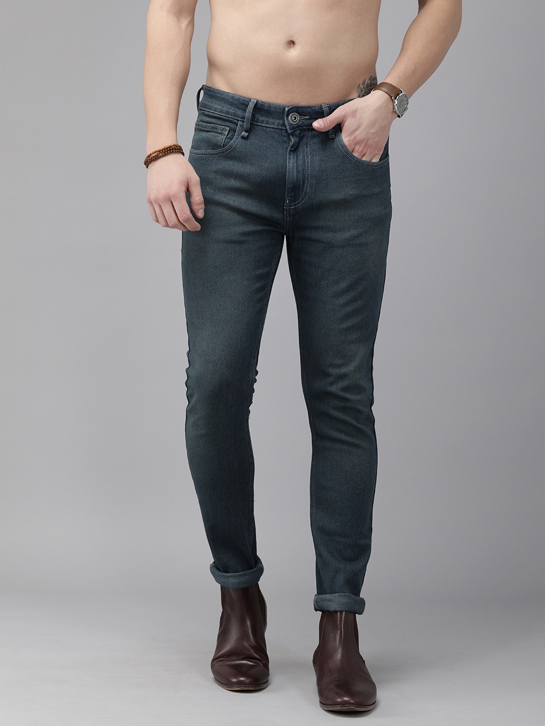 

Roadster Men Blue Jean Skinny Fit Jeans