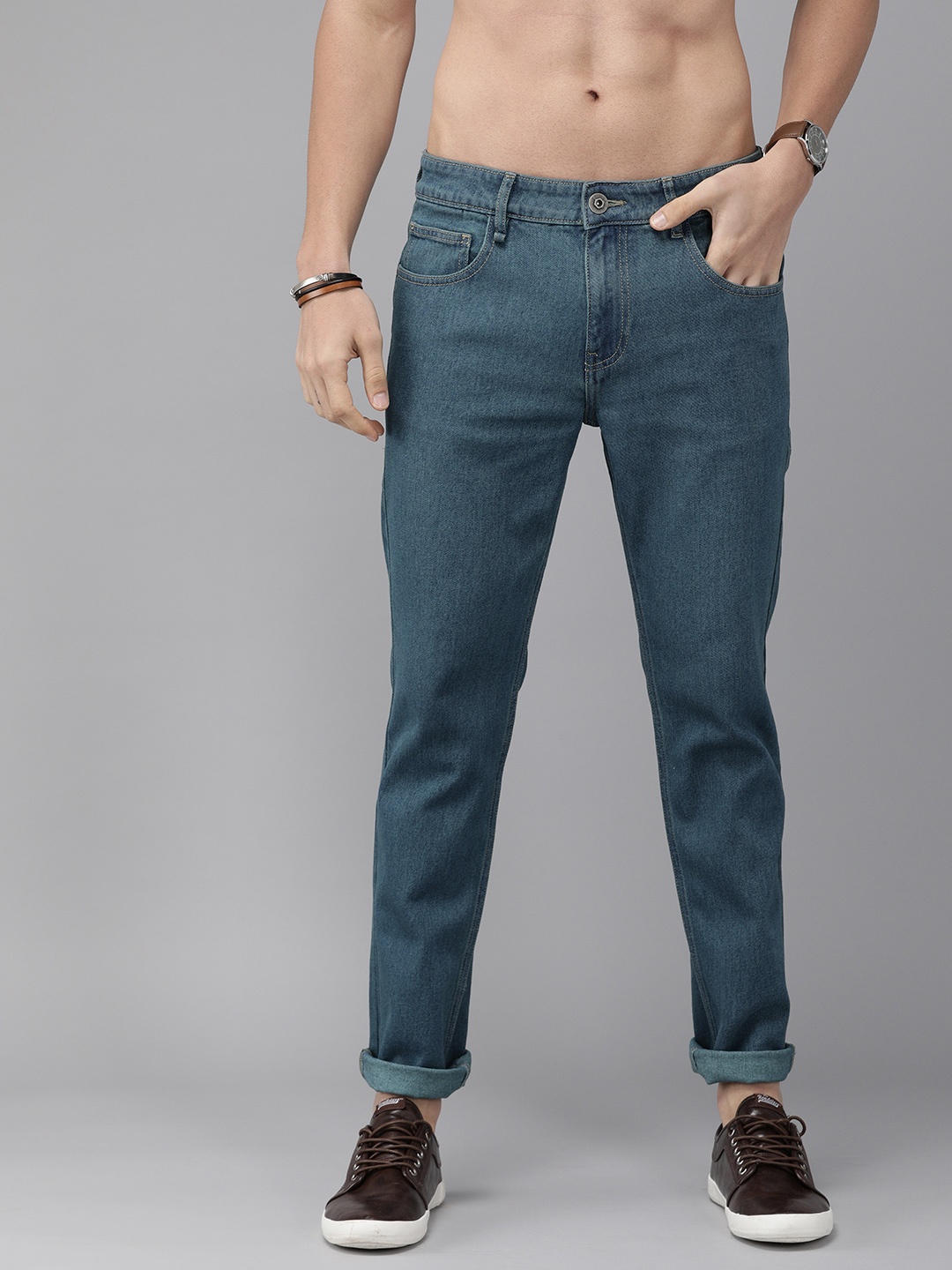 

Roadster Men Blue Slim Fit Jeans