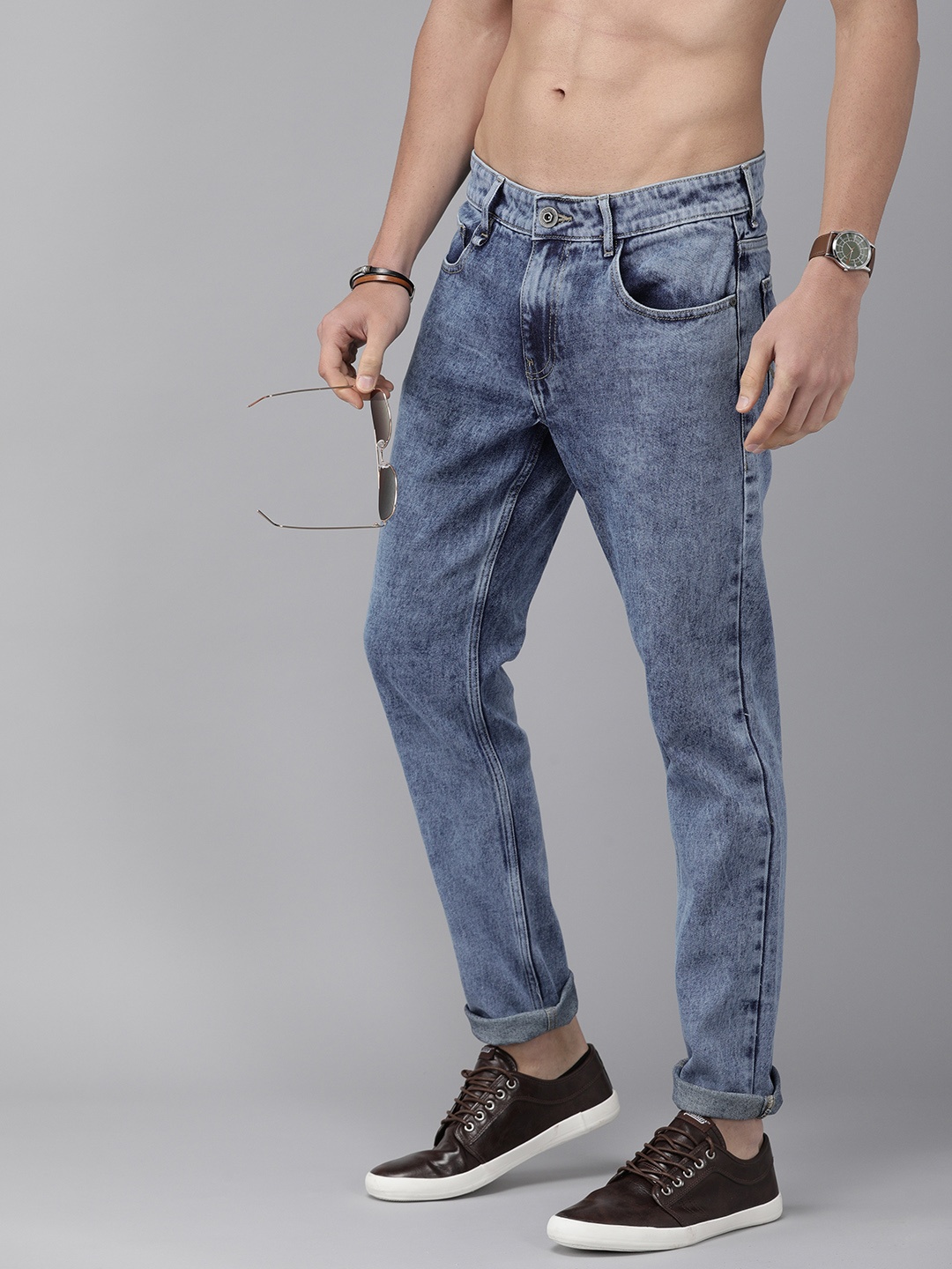 

Roadster Men Blue Slim Fit Jeans
