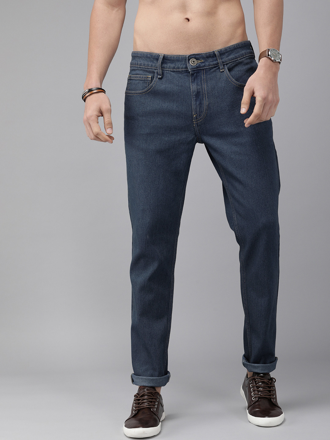

Roadster Men Blue Slim Fit Stretchable Jeans