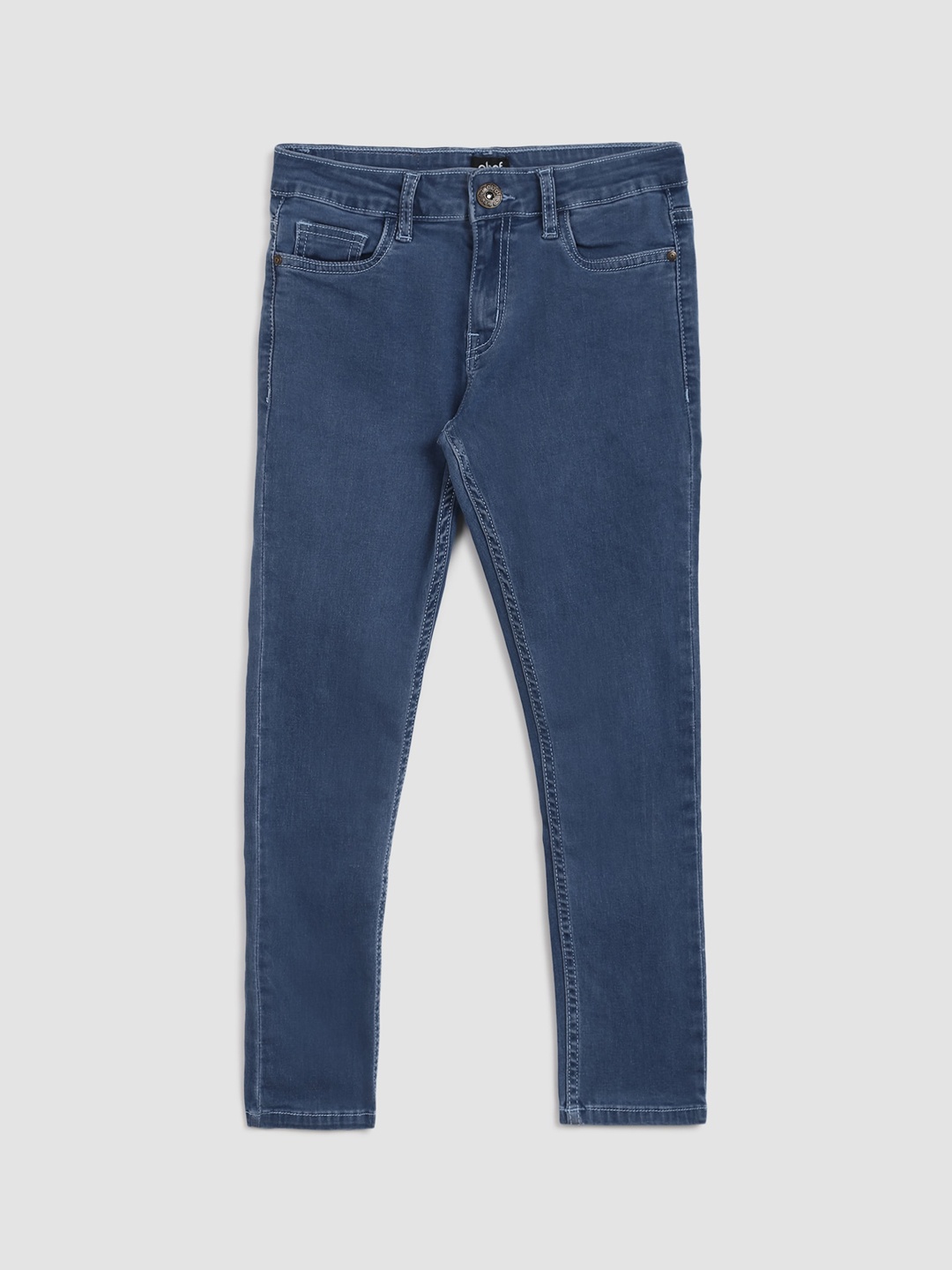 

abof Girls Blue Slim Fit Jeans