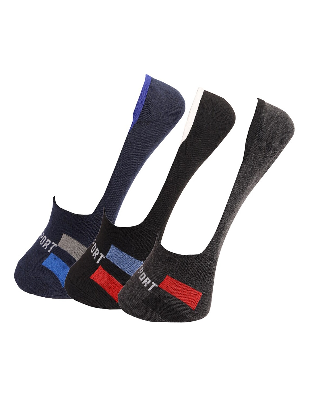 

Dollar Pack of 3 cotton Assorted Socks