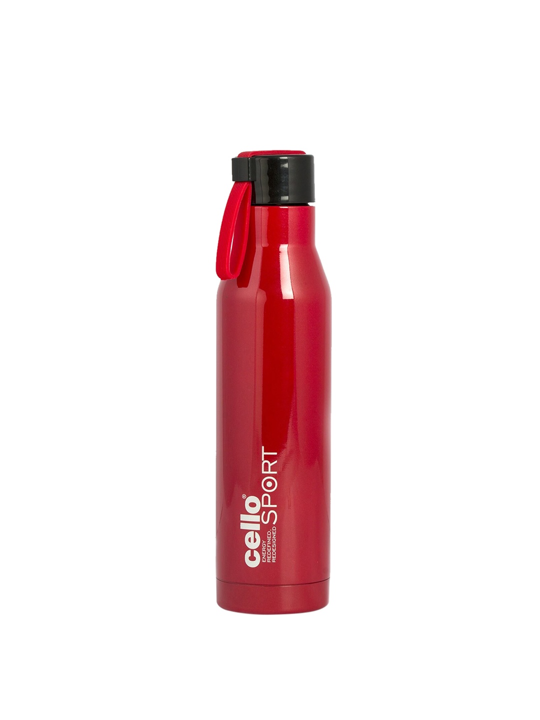 

Cello Red Printed Maestro Stainless Steel Water Bottle 1000 ml