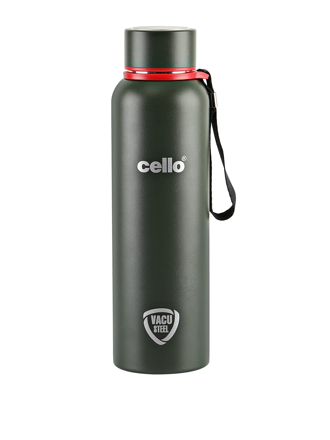 

Cello Duro Kent Military Green Double Walled Stainless Steel Flask- 750 Ml