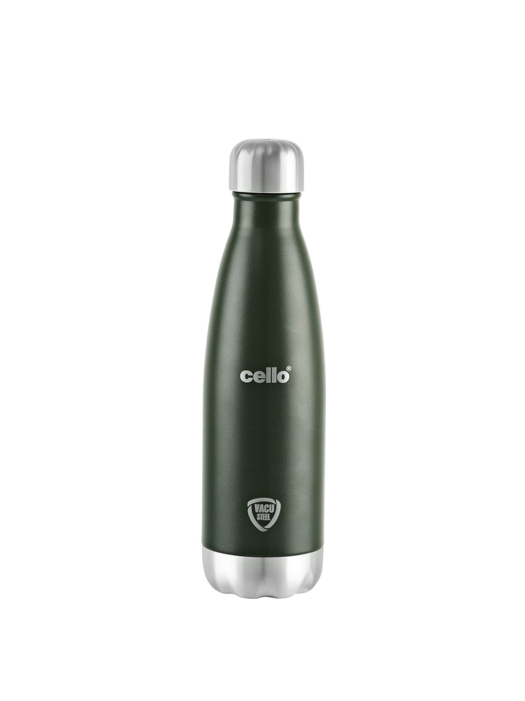 

Cello Green Printed Stainless Steel Water Bottle 500 ML