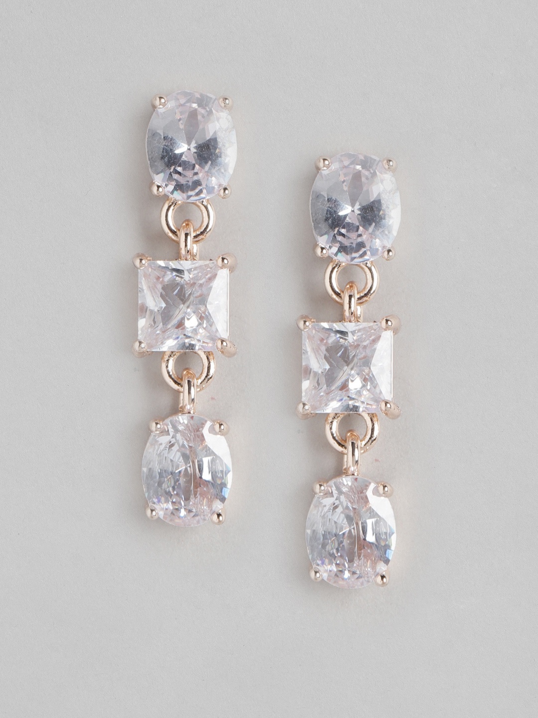 

Forever New Gold-Plated Square Drop Earrings
