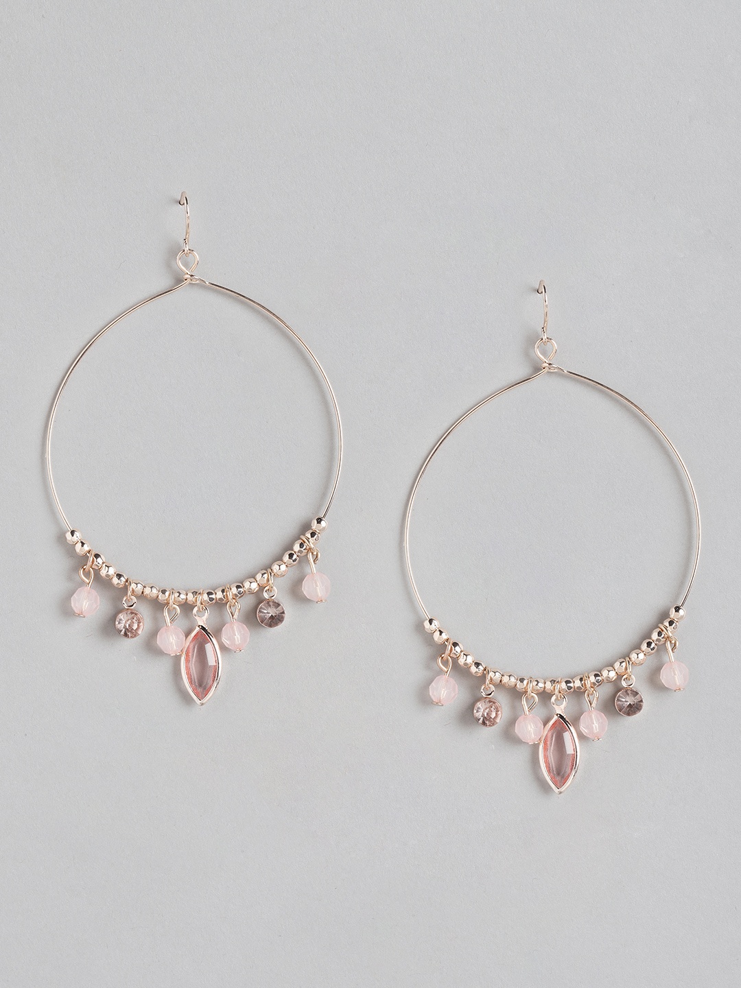 

Forever New Rose Gold Circular Hoop Earrings