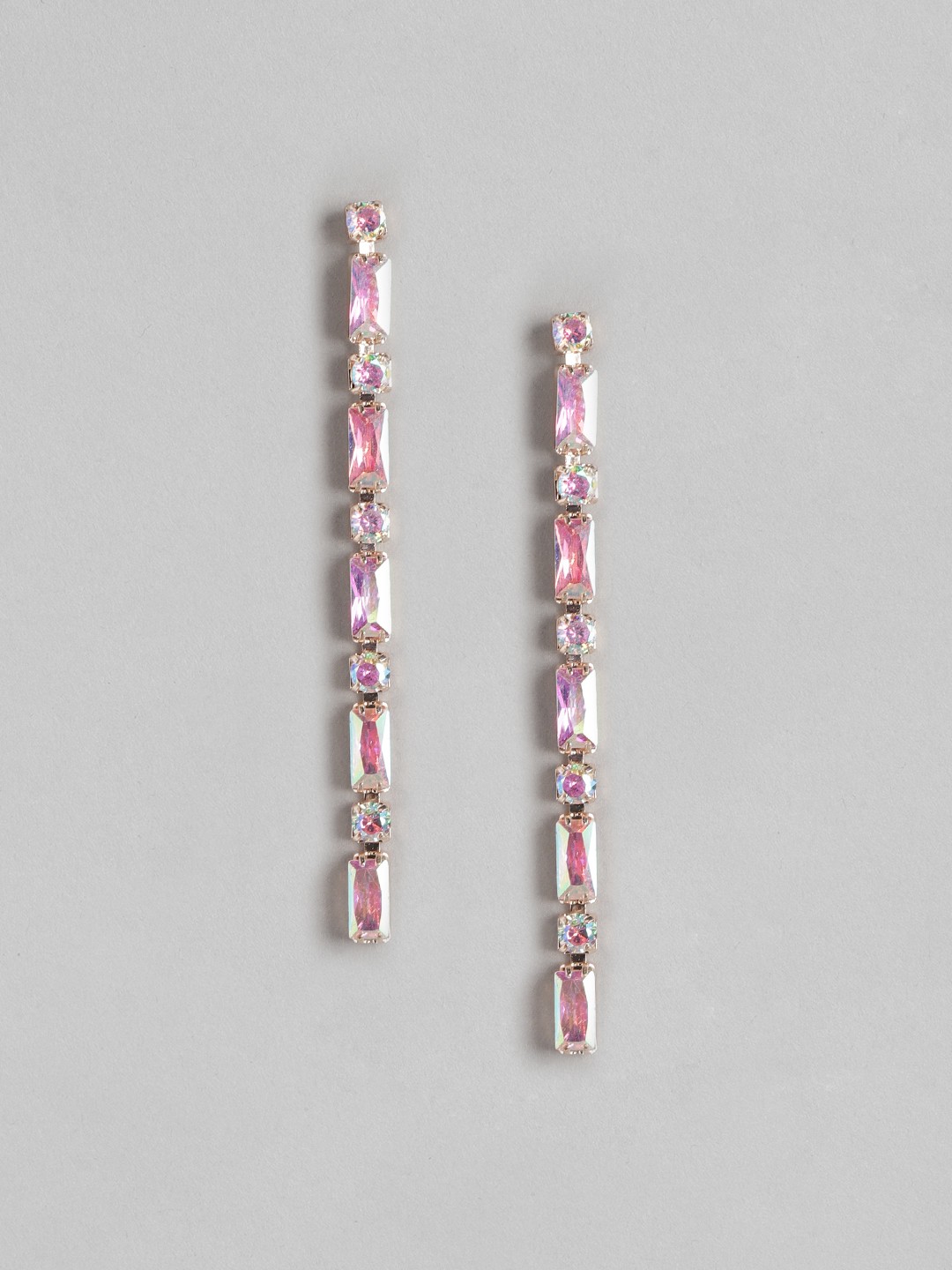 

Forever New Rose Gold Geometric Drop Earrings
