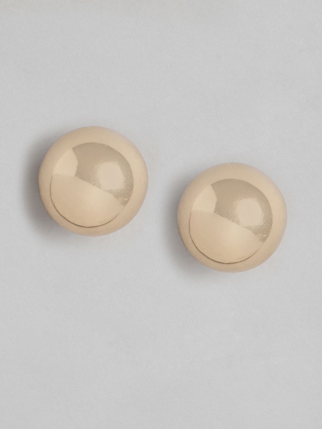 

Forever New Gold-Plated Circular Studs Earrings