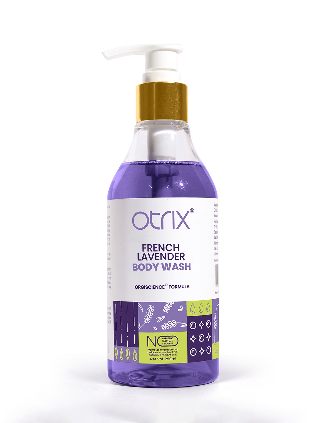 

Otrix French Lavender Body Wash with Aloe Vera & Shea Butter - 300ml