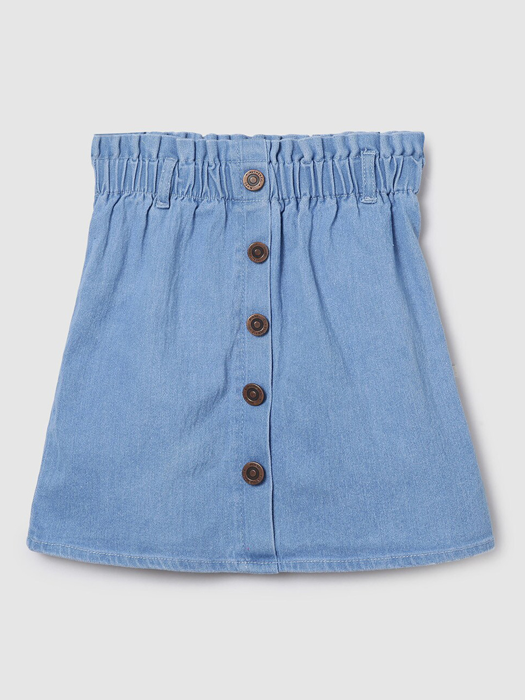 

max Blue cotton divided Skirts