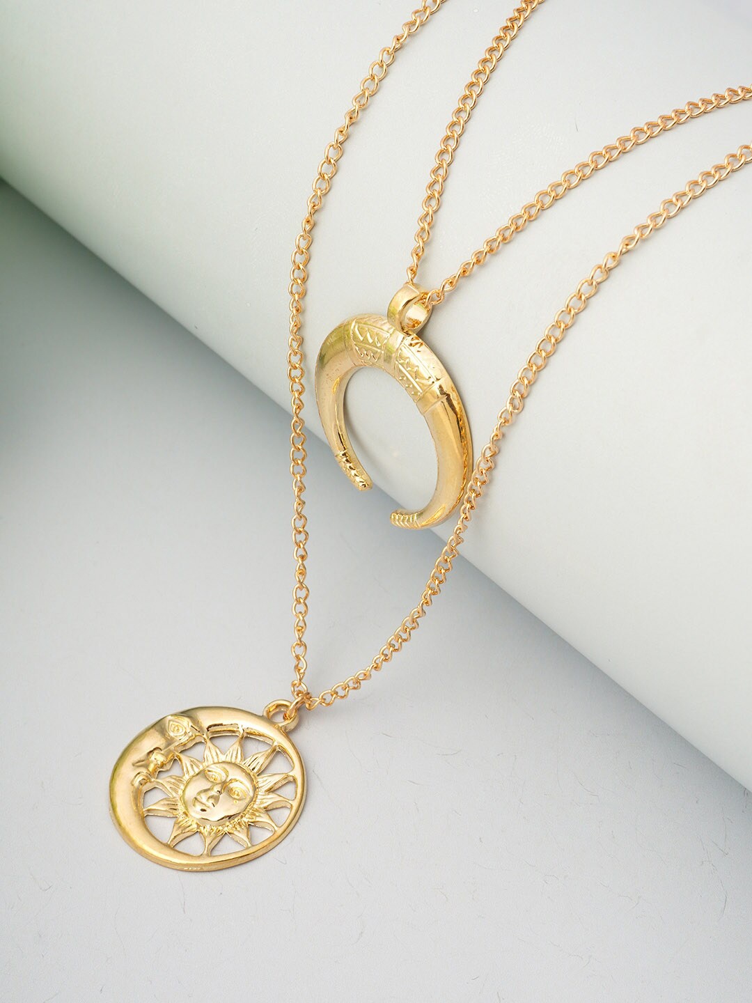 

Ferosh Women Gold-Toned Layered Necklace