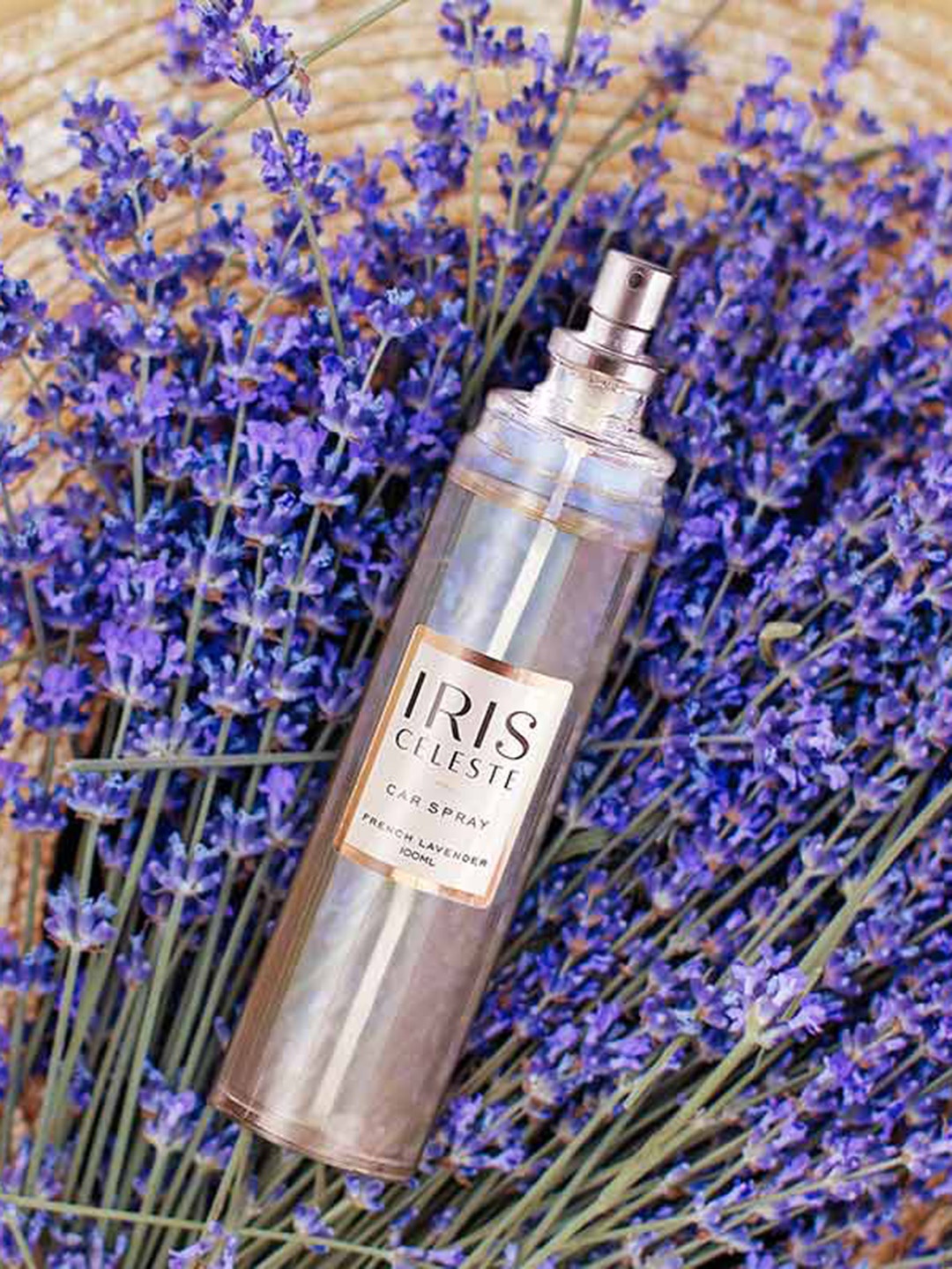 

Iris Celeste Car Spray French Lavender 100 ml, White
