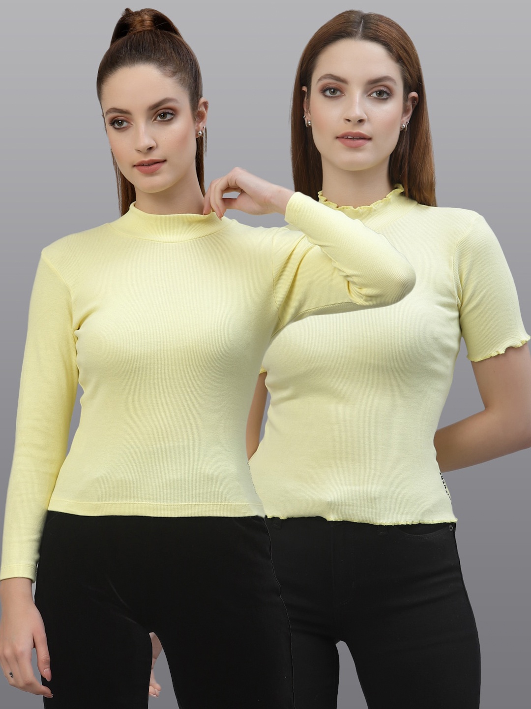 

Friskers Pack Of 2 Yellow Top