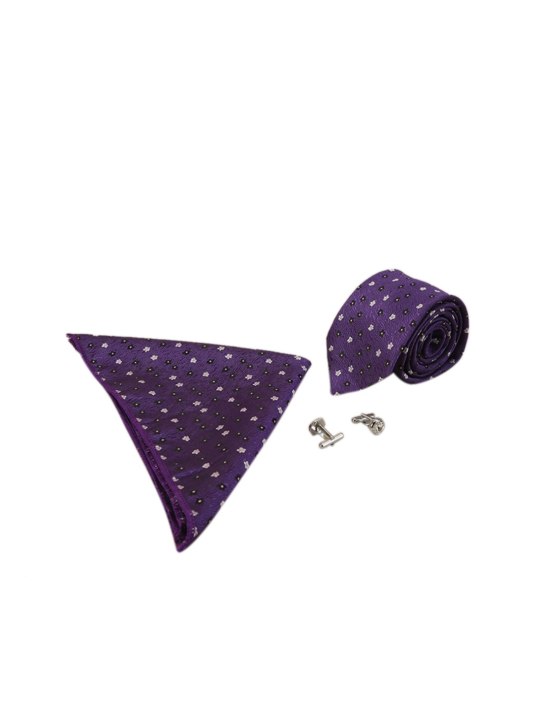 

ELLIS Men Purple Printed Accessory Gift Set
