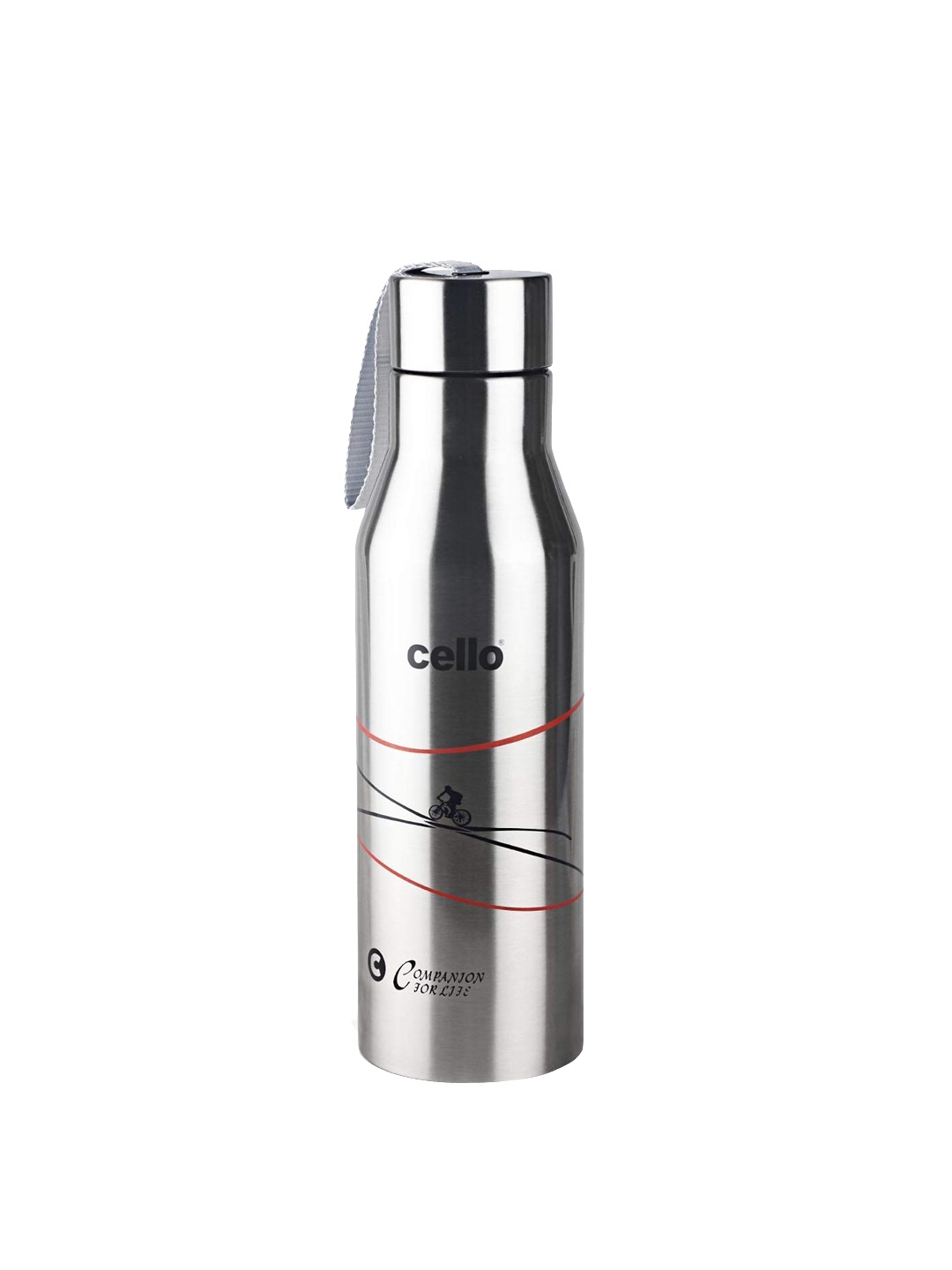 

Cello Grey Printed Refresh Stainless Steel Bottle 750 ml