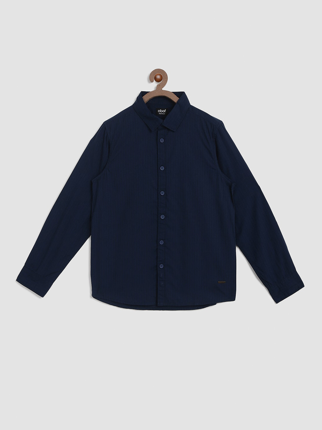 

abof Boys Navy Blue Casual Shirt