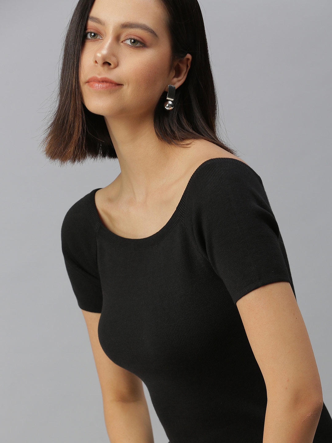 

SHOWOFF Black Bodycon Dress