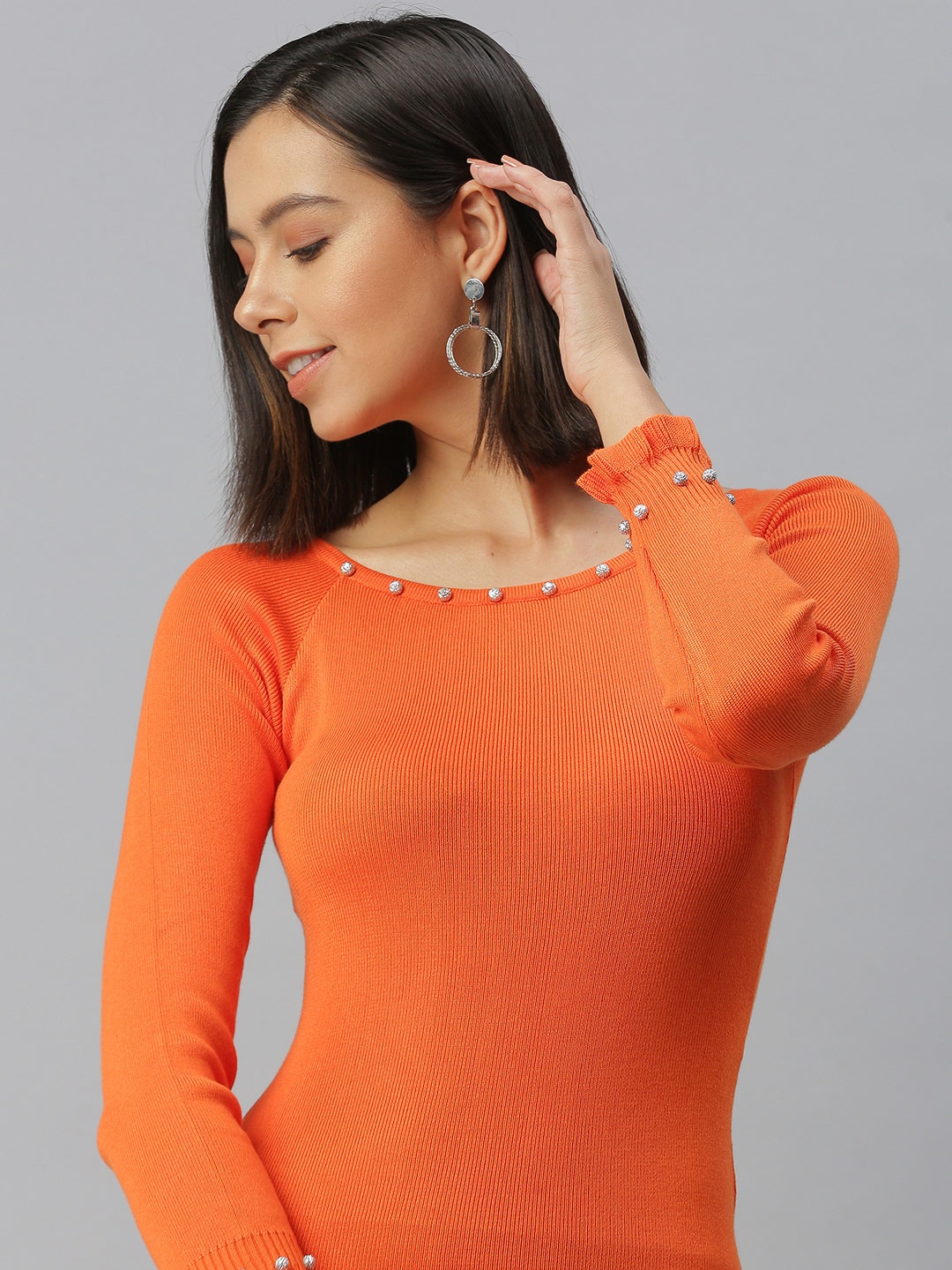 

SHOWOFF Orange Bodycon Dress