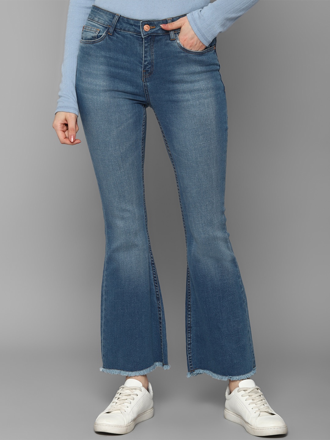 

Allen Solly Woman Women Blue Slim Fit Light Fade Jeans