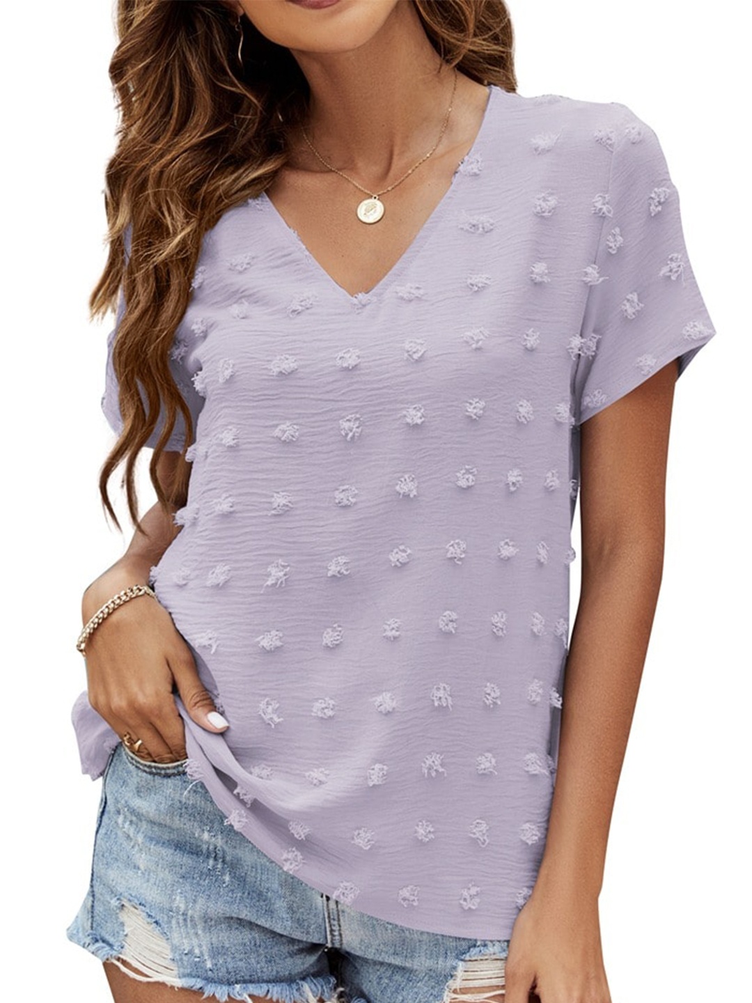 

BoStreet Blue Striped Top