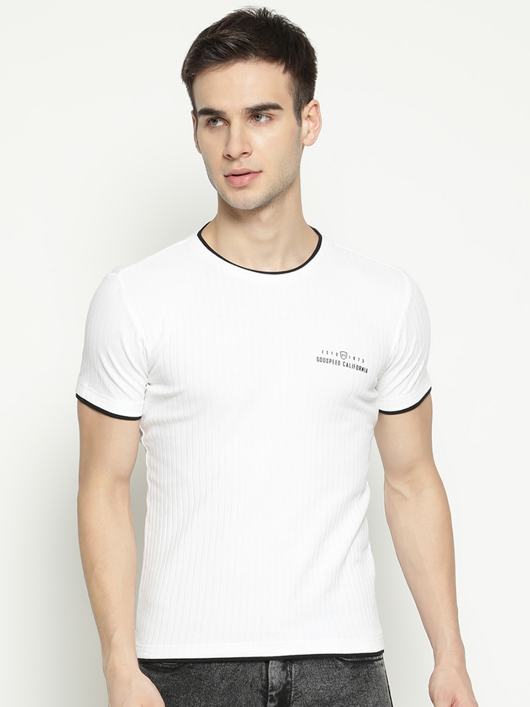 

V2 Value & Variety Men White T-shirt