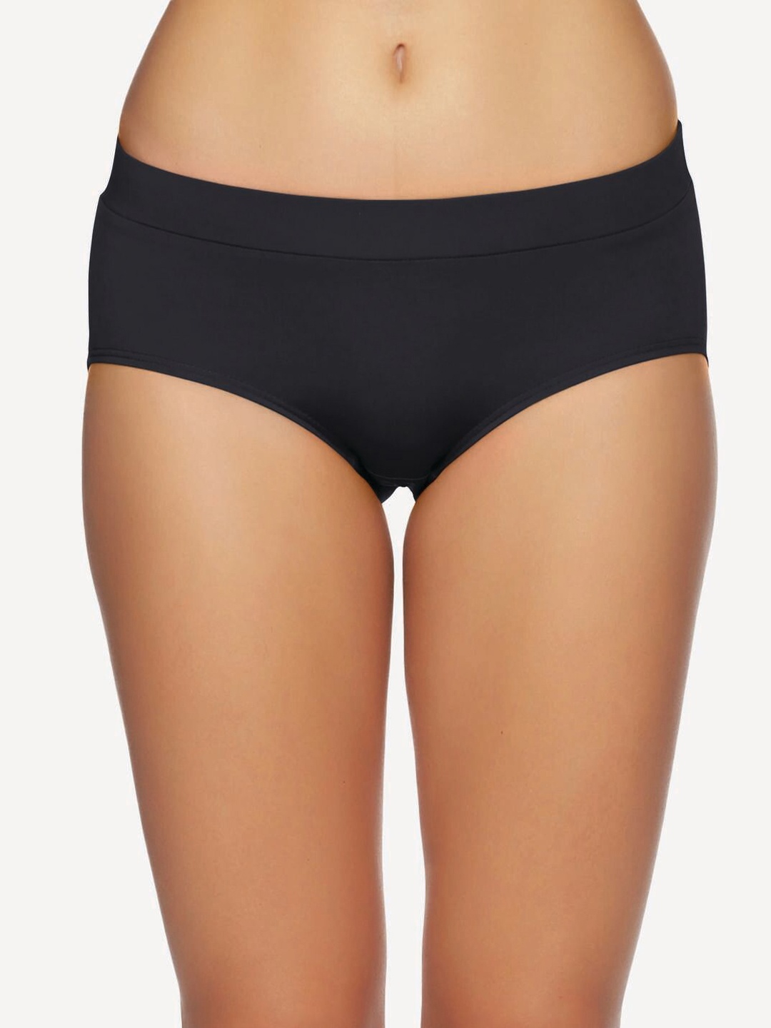 

Tailor & Circus Women Onyx-Black Solid Boy Shorts Briefs