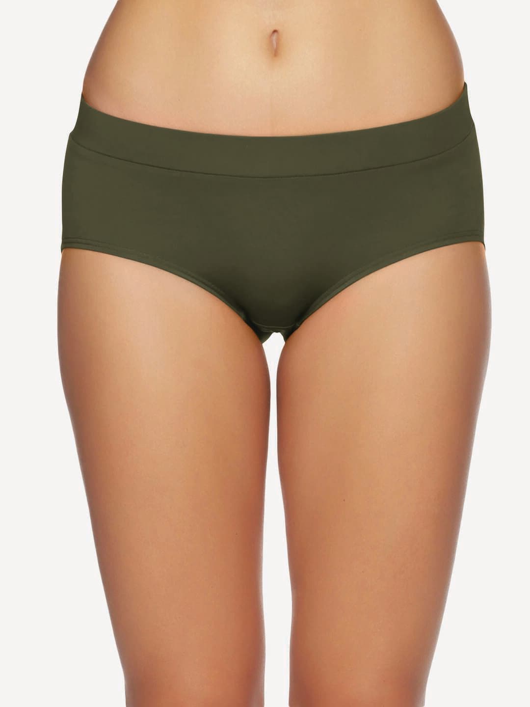 

Tailor & Circus Women Green Solid Hipster Briefs
