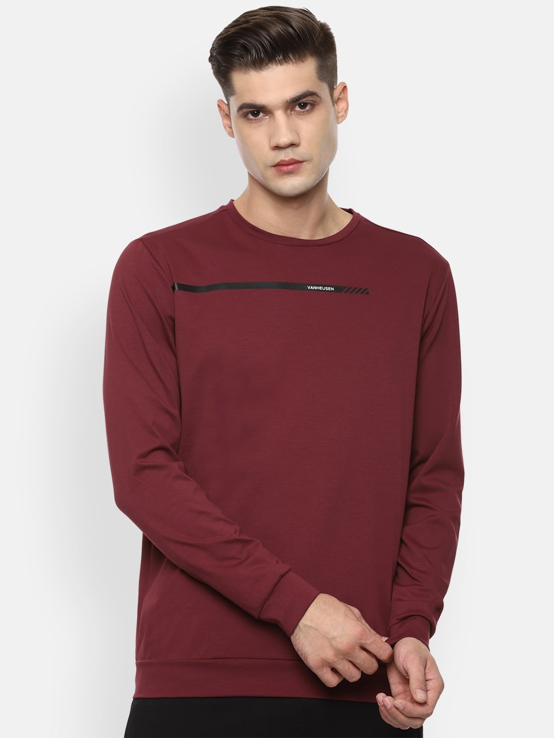 

Van Heusen Flex Antimicrobial Training Sweatshirt, Maroon