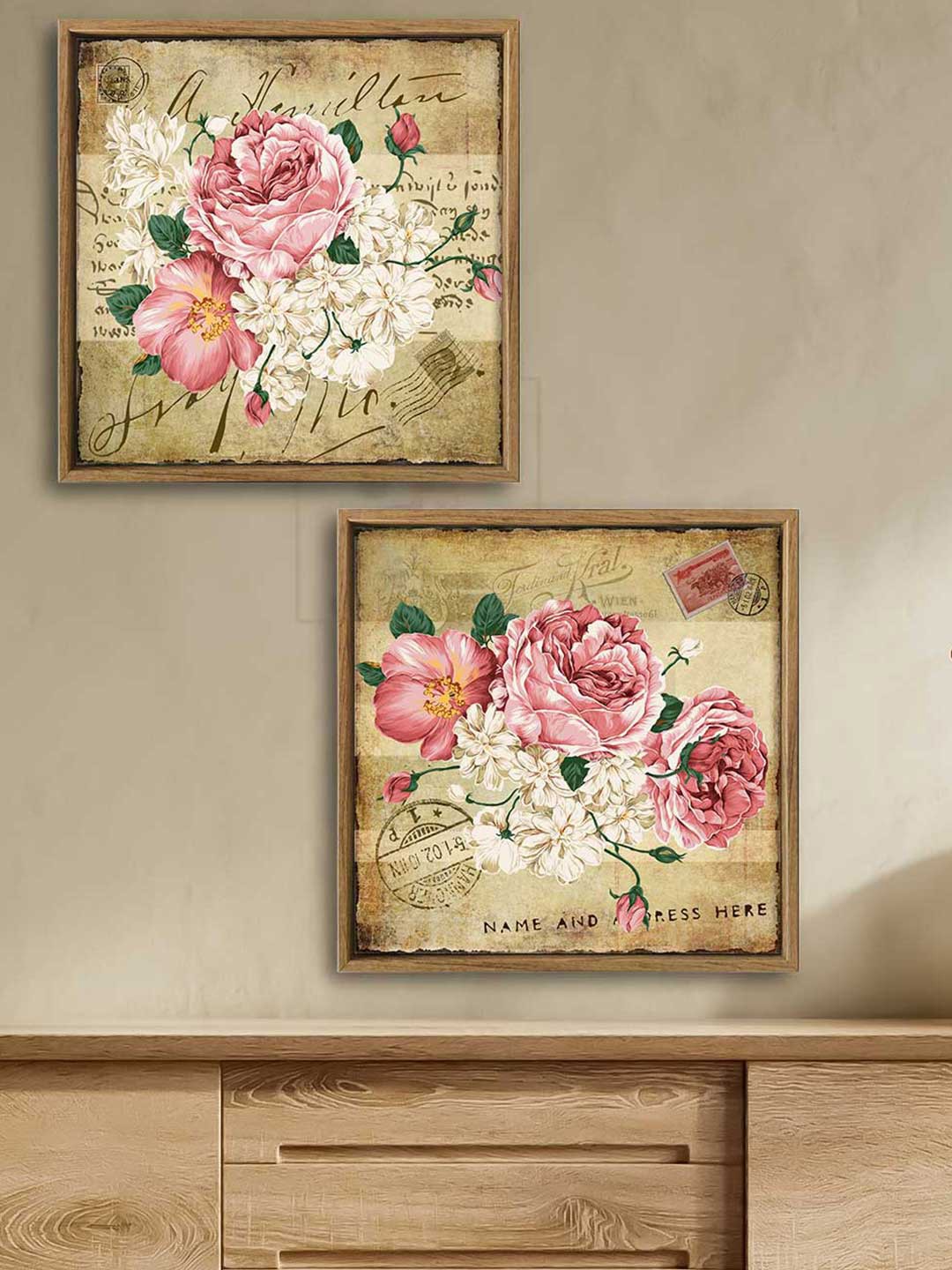 

Art Street Multicolor Floral Canvas Painting Wall Art, Multi