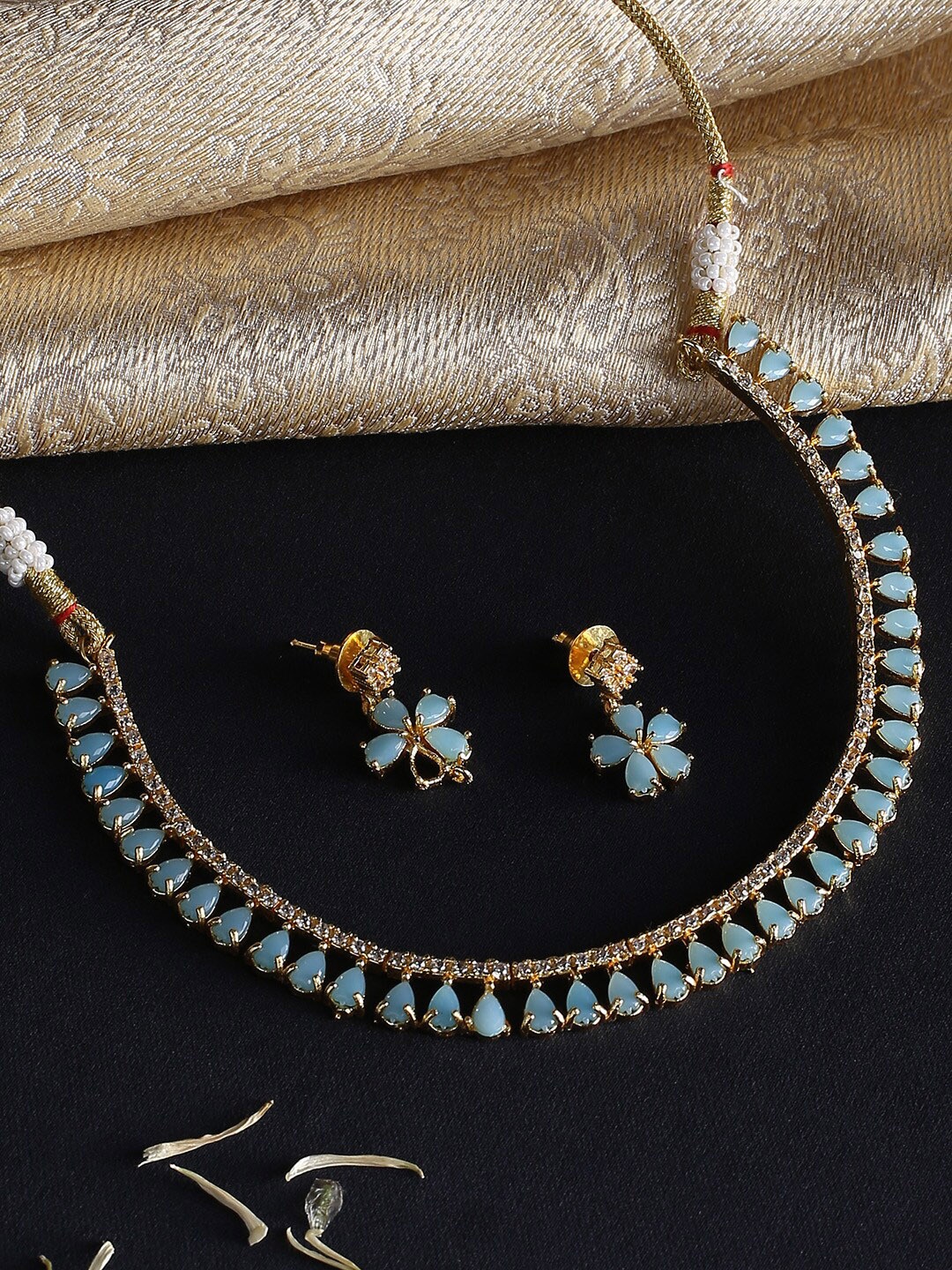 

justpeachy Women Pink Jewellery Set