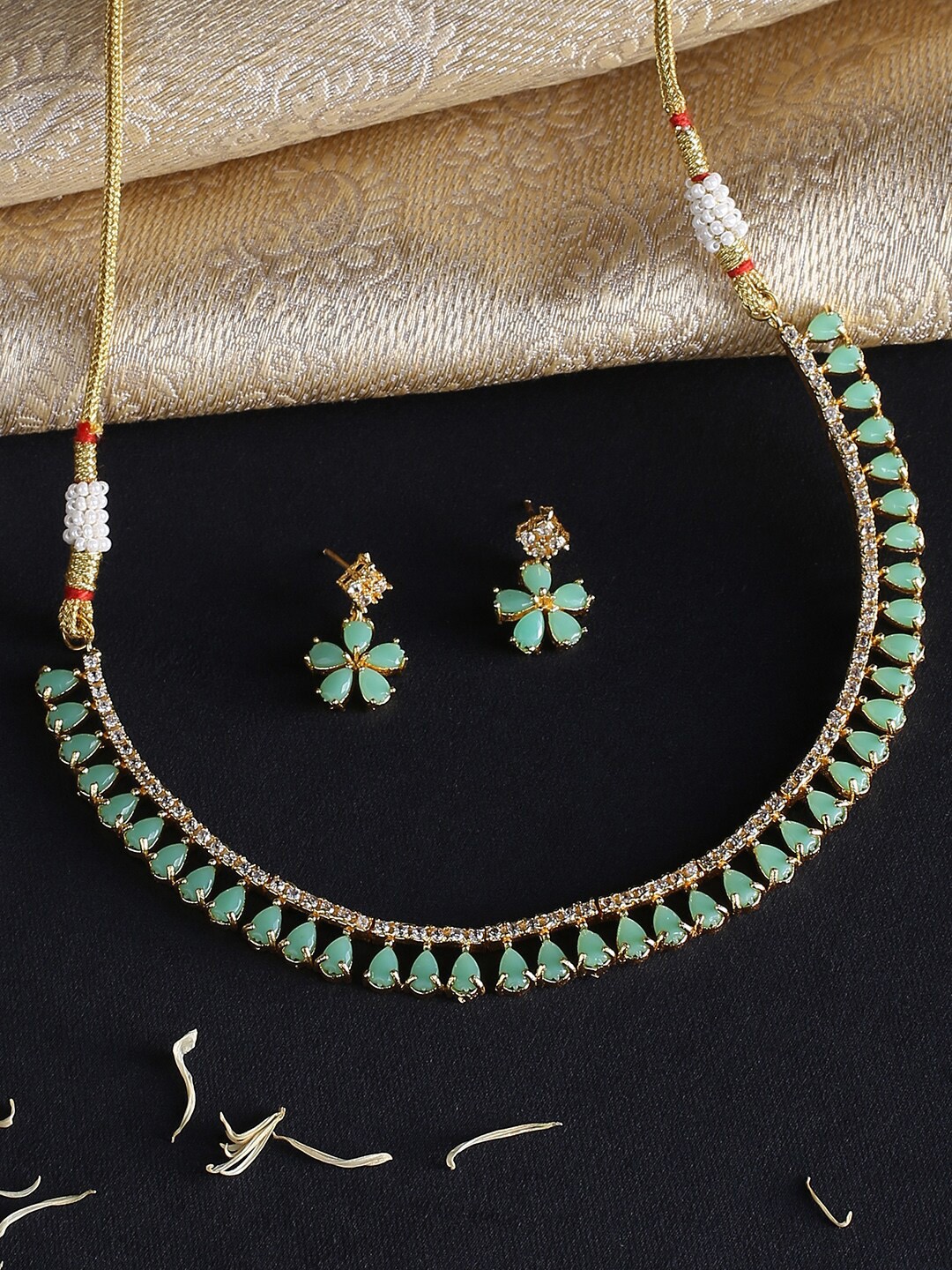

justpeachy Women Pink Jewellery Set