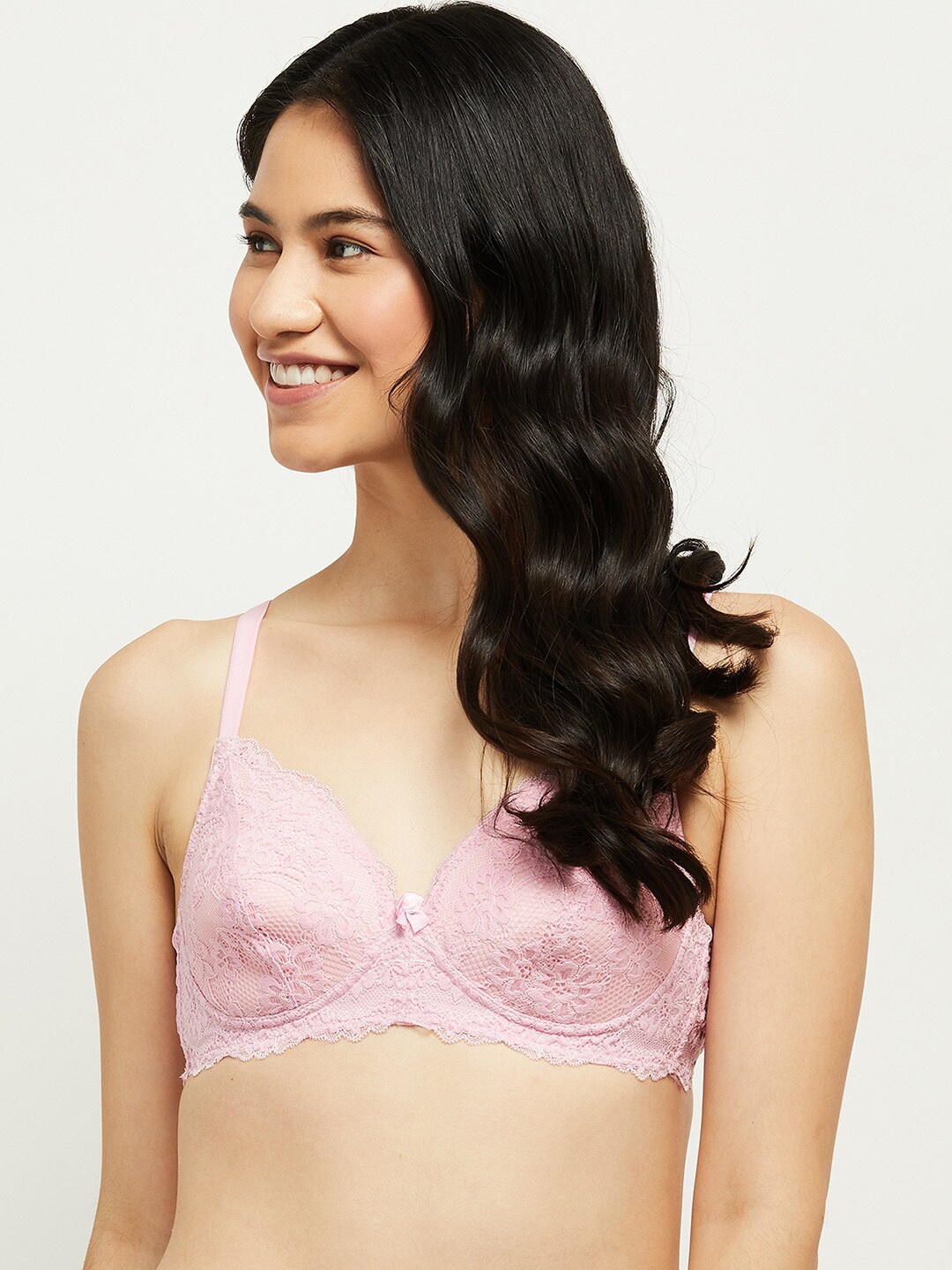 

max Pink Bra Lightly Padded