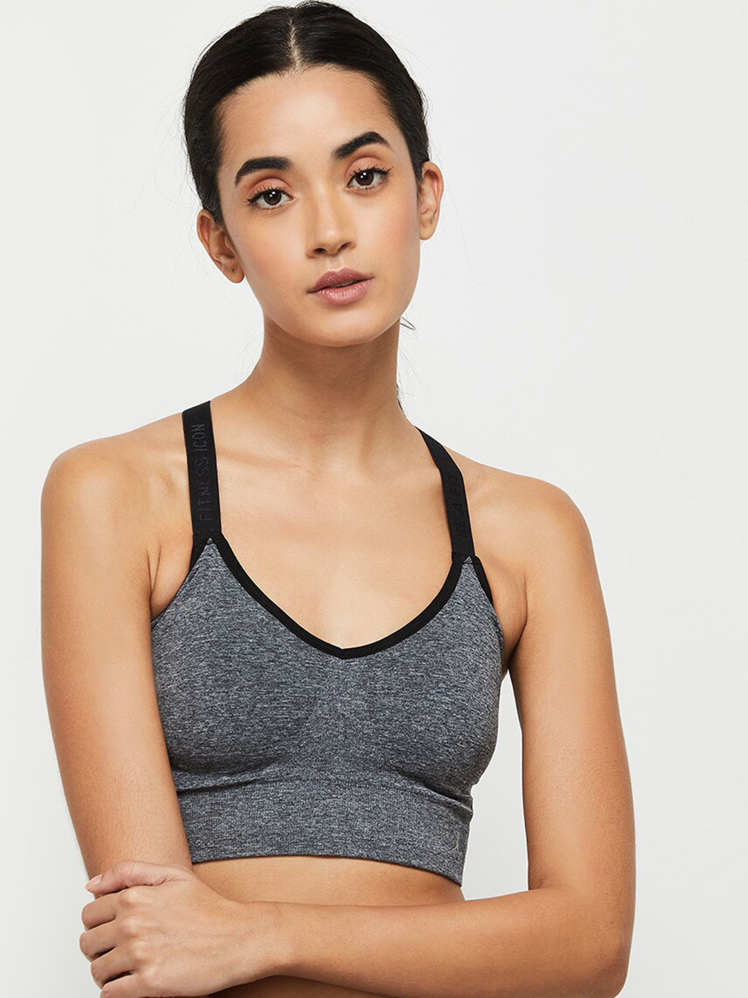 

max Grey Bra Lightly Padded