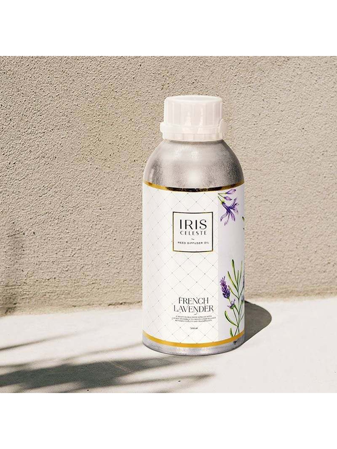 

Iris Celeste French Lavender Reed Diffuser Oil Refill Can, Purple