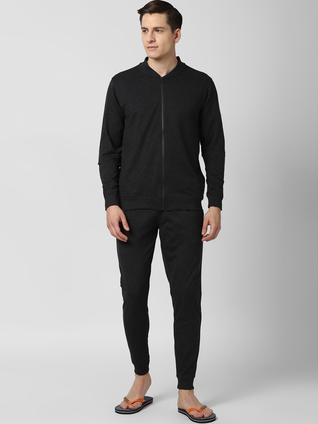 

Peter England Men Black Night suit