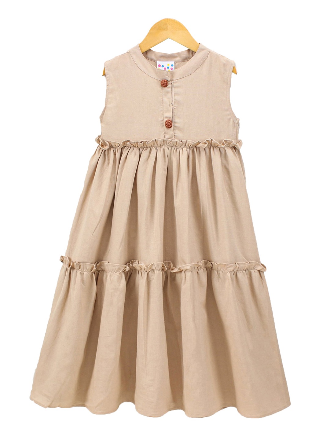 

Eimoie Beige Maxi Dress