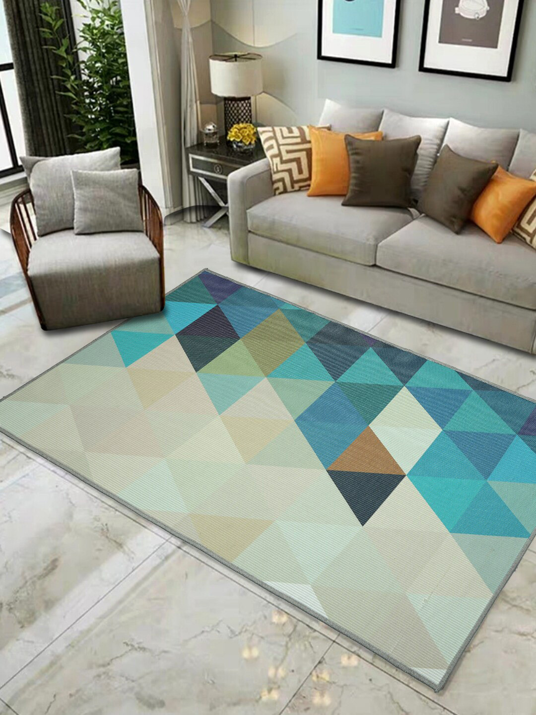 

Soumya Unisex Fluorescent Green Carpets