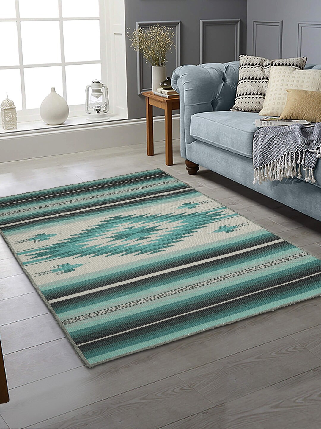 

Soumya Unisex Sea Green Carpets