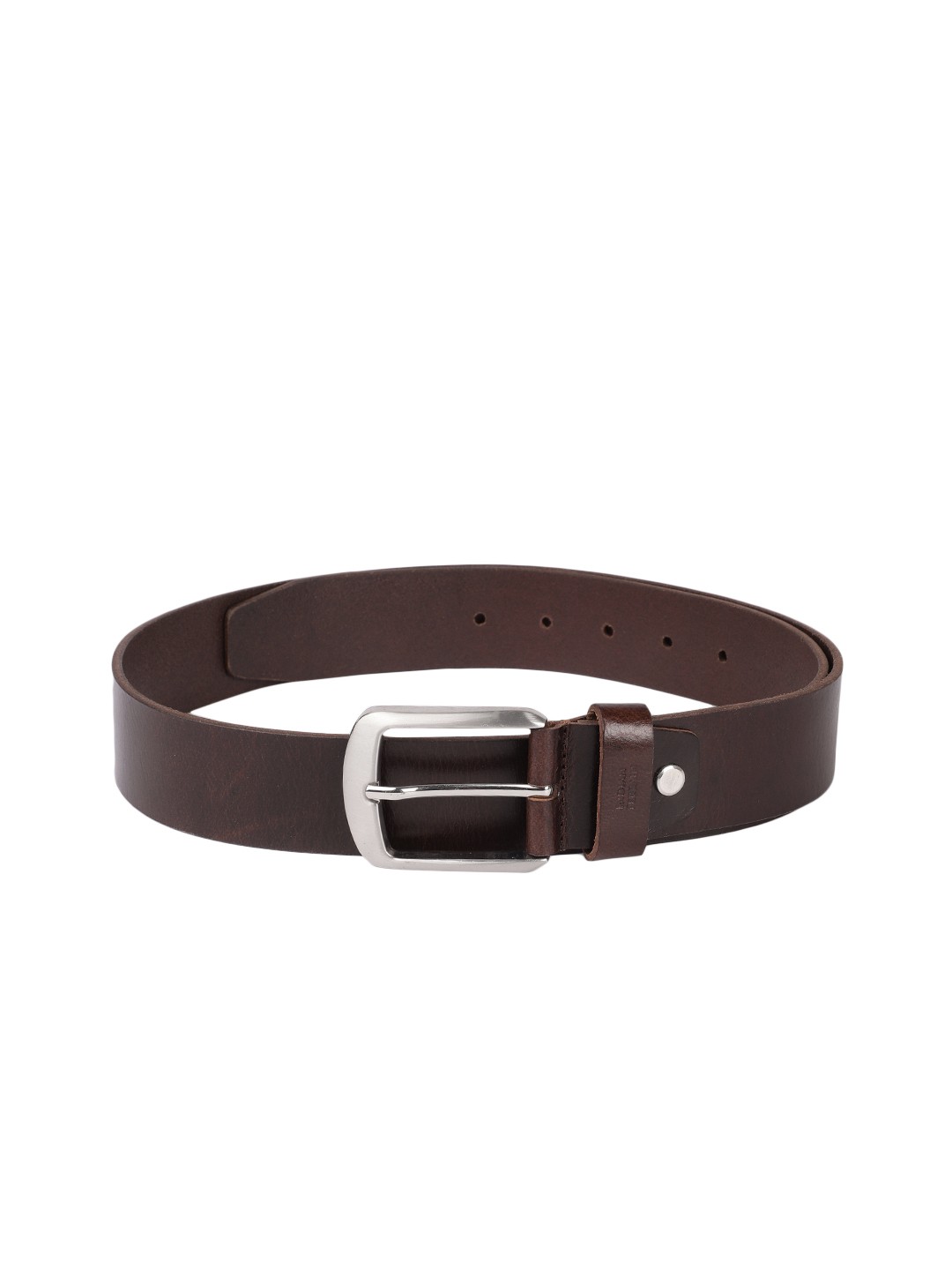 

Indian Terrain Men Brown Leather Belt