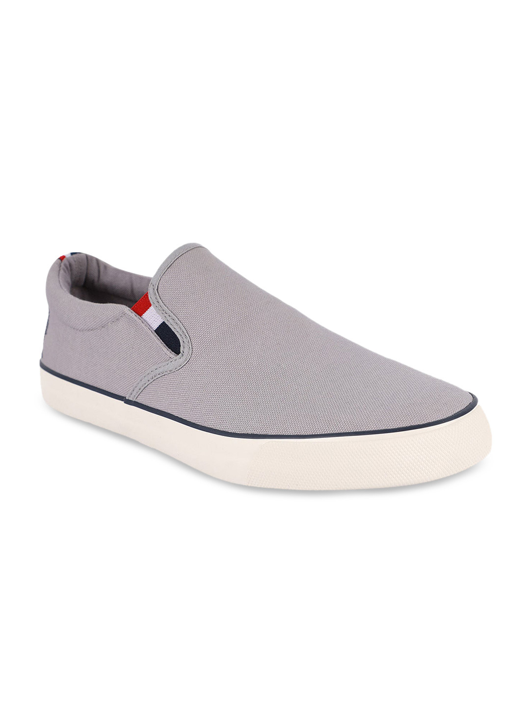 

U S Polo Assn Men Grey Slip-On Sneakers