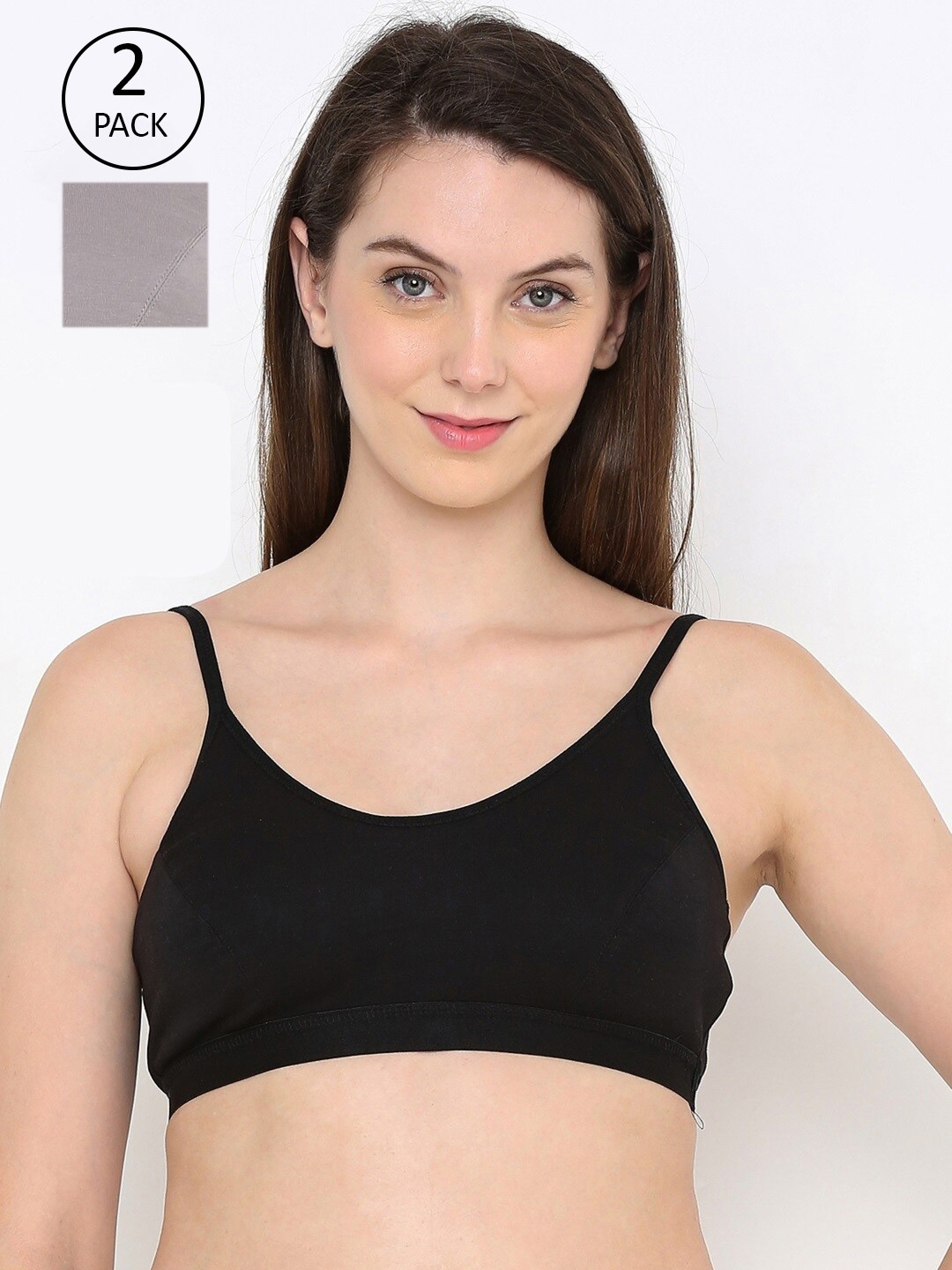 

Berrys Intimatess Black & Grey Bra