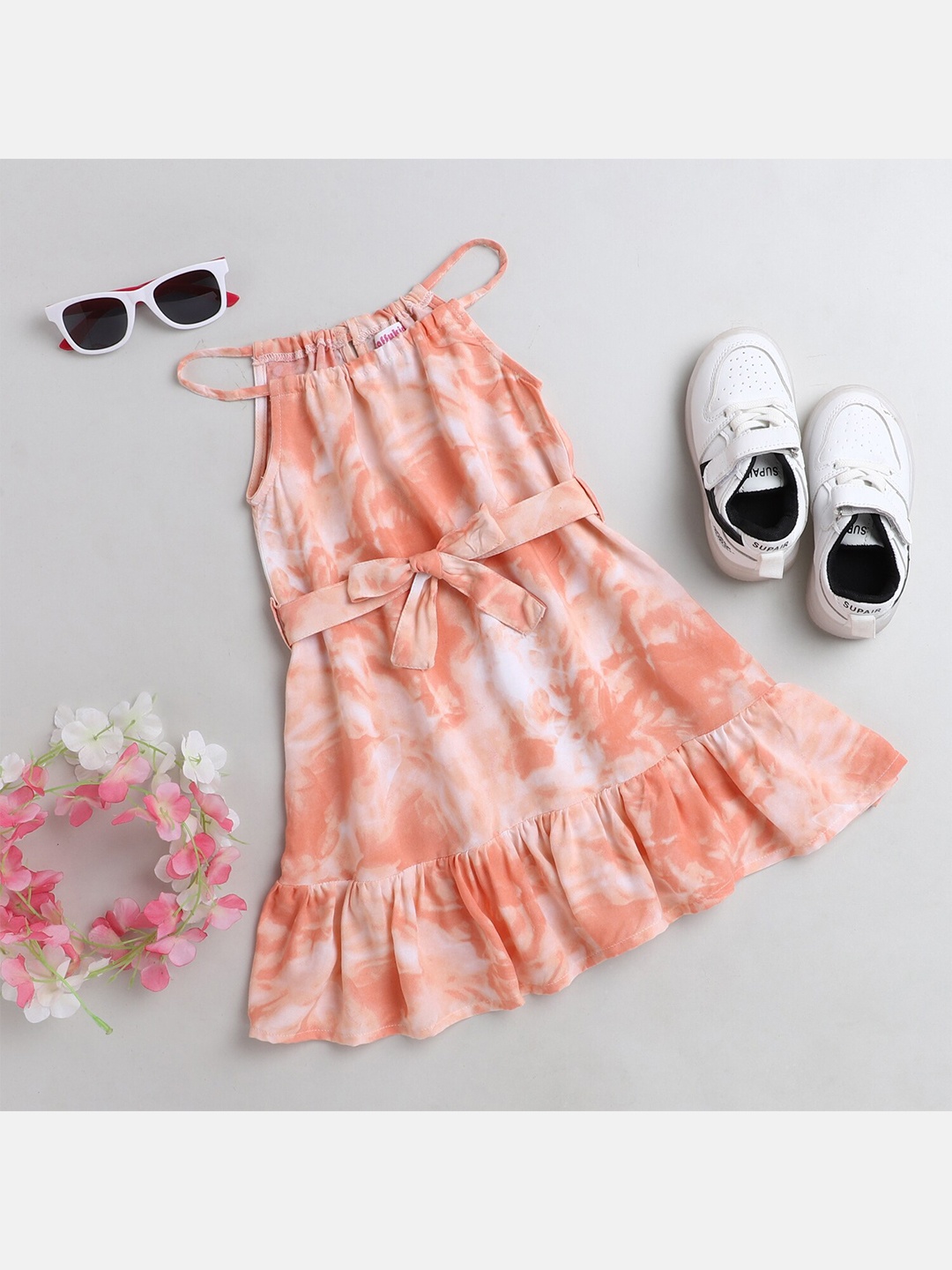 

taffykids Orange Maxi Dress