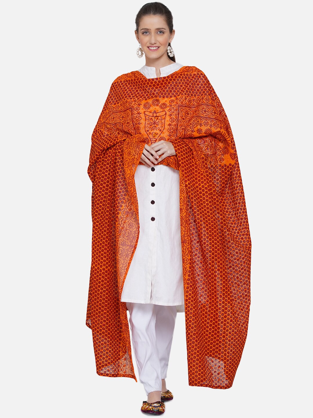 

Akshatani Women Mustard Dupatta